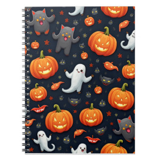 Cuaderno Nota de primavera de Halloween / calabaza