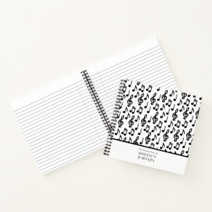 Cuaderno Nota de profesor de música