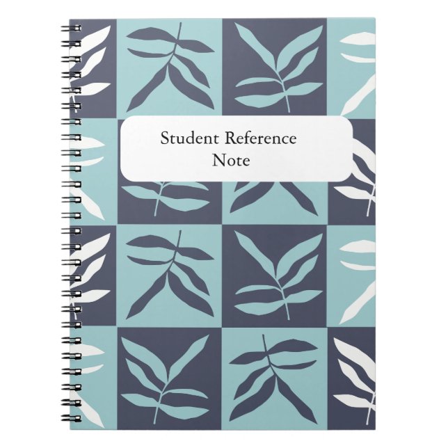 Cuaderno nota de referencia del estudiante (Frente)