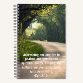 Cuaderno Nota espiral de adorador