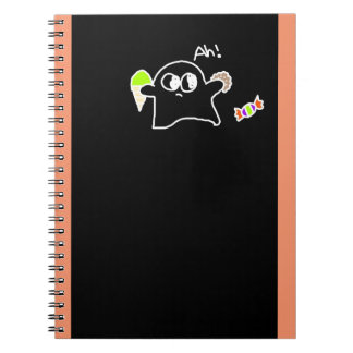 Cuaderno nota fantasma