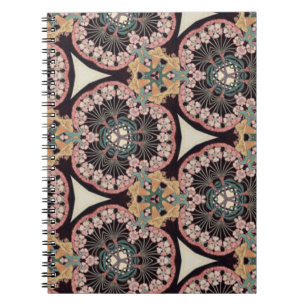 Cuaderno Nota inspirada en Alphonse Mucha