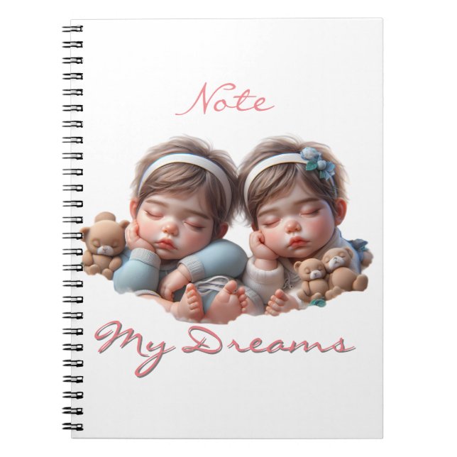 Cuaderno Nota Mis sueños (Frente)