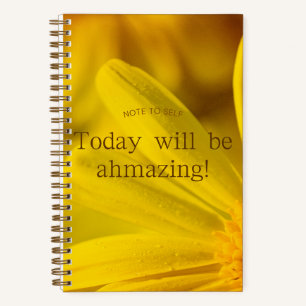 Cuaderno Nota para ti mismo... ¡Hoy será Ahmazoso!
