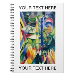 Cuaderno Nota personalizada de Franz Marc Little Mountain G