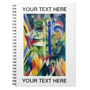 Cuaderno Nota personalizada de Franz Marc Little Mountain G