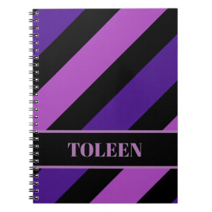 Cuaderno Nota personalizada de patrón colorido