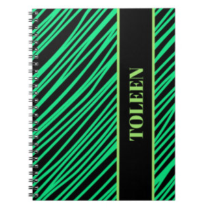 Cuaderno Nota personalizada de patrón colorido