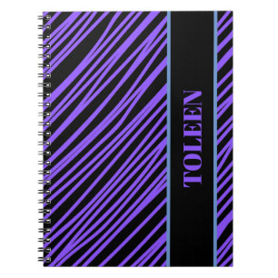 Cuaderno Nota personalizada de patrón colorido