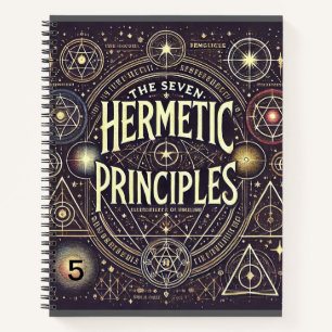 Cuaderno "Nota única con principios herméticos Imprimir
