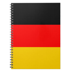 Cuaderno Notario de bandera de Alemania