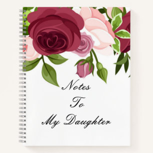CUADERNO NOTAS A MI HIJA NOTEBOOK