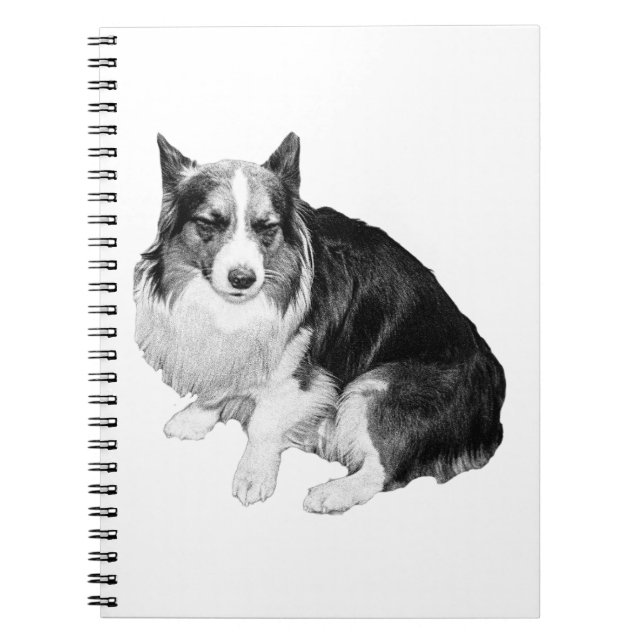 Cuaderno Notas corgi Porch-Light (Frente)