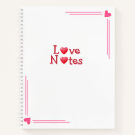 Cuaderno Notas de amor