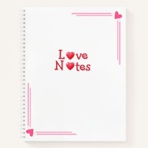 Cuaderno Notas de Amor 