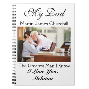 Cuaderno Notas de amor para papá / abuelo / esposo