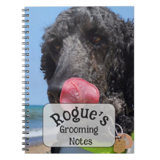 Cuaderno Notas de aseo de Caniche Estándar