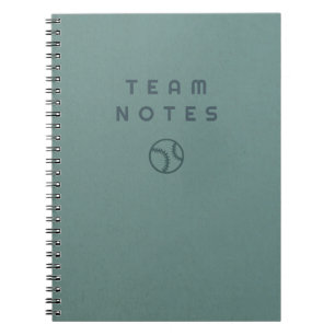 Cuaderno Notas de béisbol- para entrenadores, jugadores y a