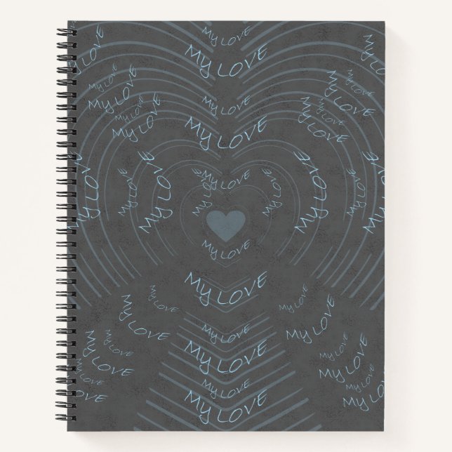 Cuaderno notas de bloc de notas (Anverso)
