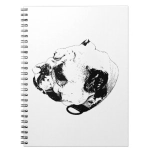 Cuaderno Notas de cálido bulldog