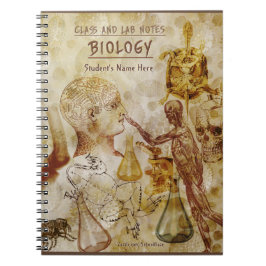 Cuaderno Notas de clase y de laboratorio - Biología (person