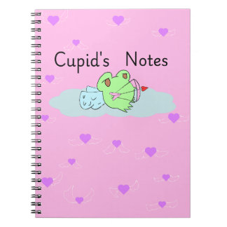 Cuaderno Notas de cupido rana 