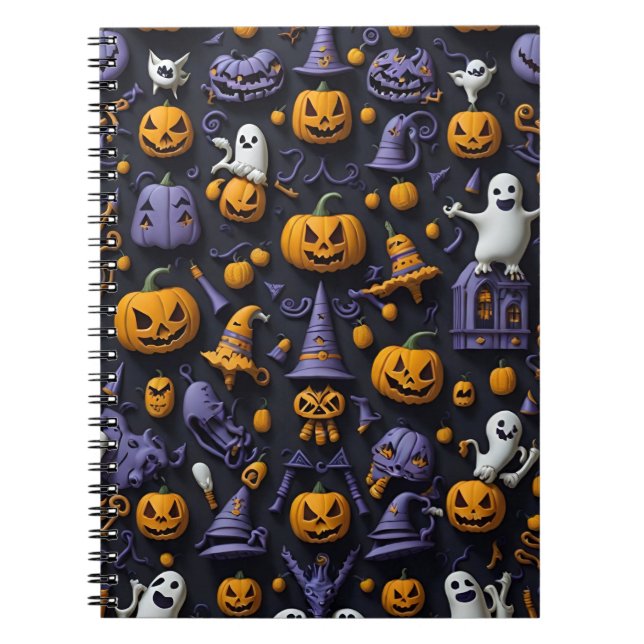 Cuaderno Notas de Halloween (Frente)