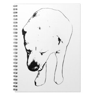 Cuaderno Notas de invierno con gráfico Lab Muse
