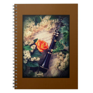 Cuaderno Notas de la música