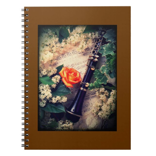 Cuaderno Notas de la música (Frente)