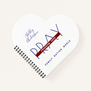 Cuaderno Notas de la oración Libertad 2026