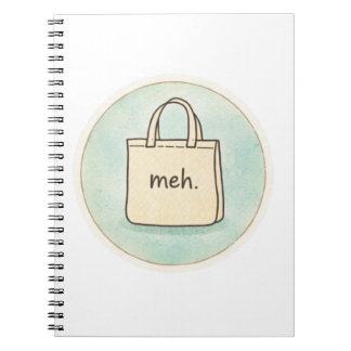 Cuaderno Notas de Meh Shopping Tote 