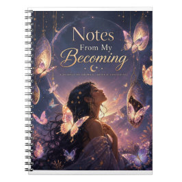 Cuaderno Notas de mi diario de transformación