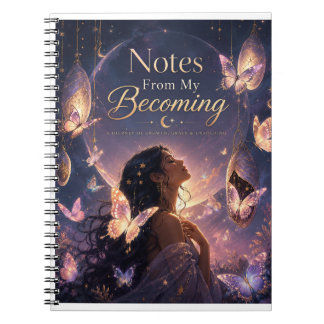 Cuaderno Notas de mi diario de transformación