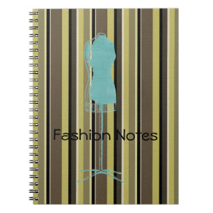 Cuaderno Notas de moda Vestir Mannequin Notebook