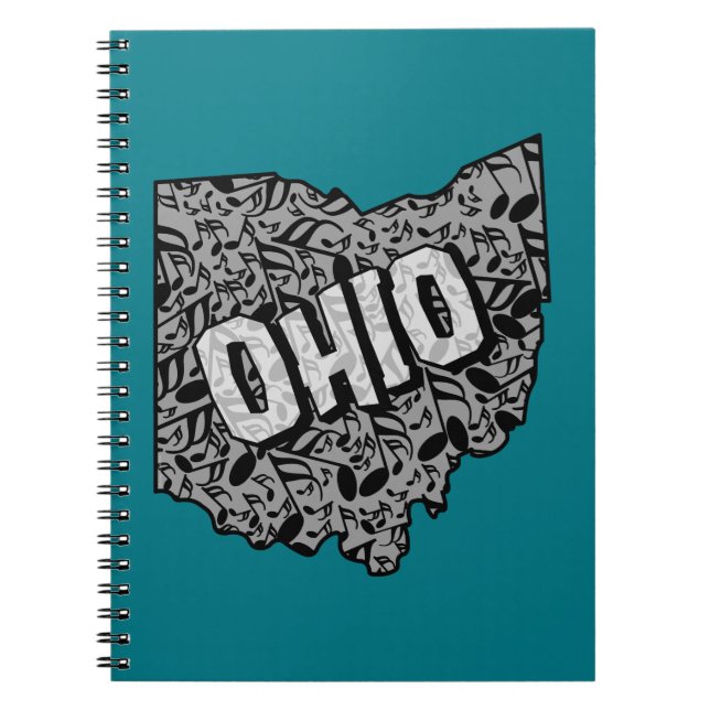 Cuaderno Notas de música de Ohio (Frente)