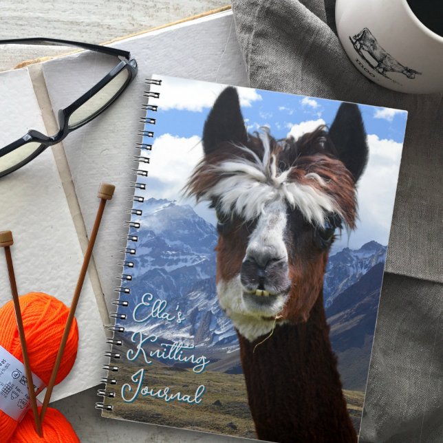Cuaderno Notas de Proyecto de Tejido Cara de Llama (Subido por el creador)