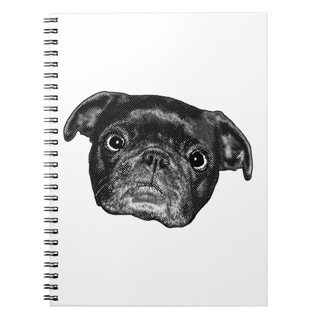Cuaderno Notas de raza Diario de invierno (Frente)
