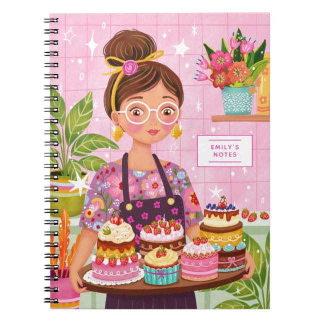 Cuaderno Notas de Recetas Personalizadas Libro de Cocina Il (Frente)