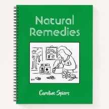 Notas de Remedios Naturales con el nombre del dest