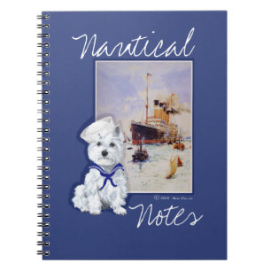 Cuaderno NOTAS DE West Highland White Terriers