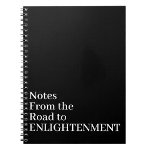 Cuaderno Notas del camino a la iluminación budista