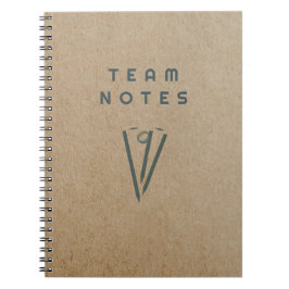 Cuaderno Notas del equipo - para entrenadores, jugadores y 