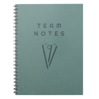 Cuaderno Notas del equipo - para entrenadores, jugadores y