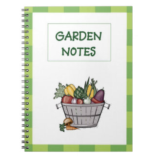 Cuaderno Notas del jardín