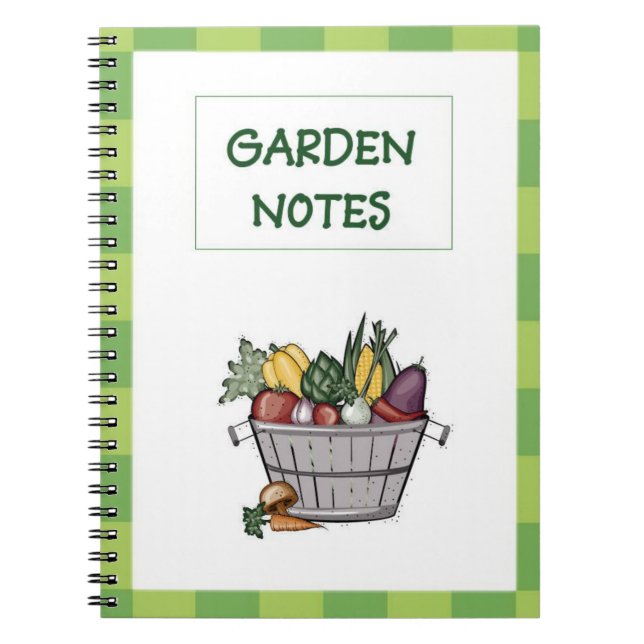 Cuaderno Notas del jardín (Frente)