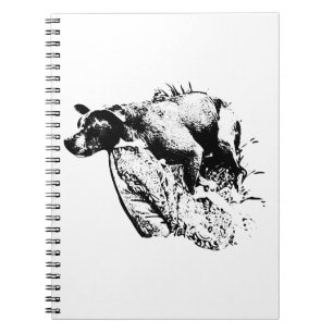 Cuaderno Notas en un libro cálido