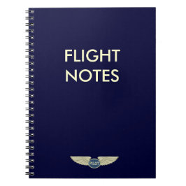 Cuaderno Notas experimentales del vuelo