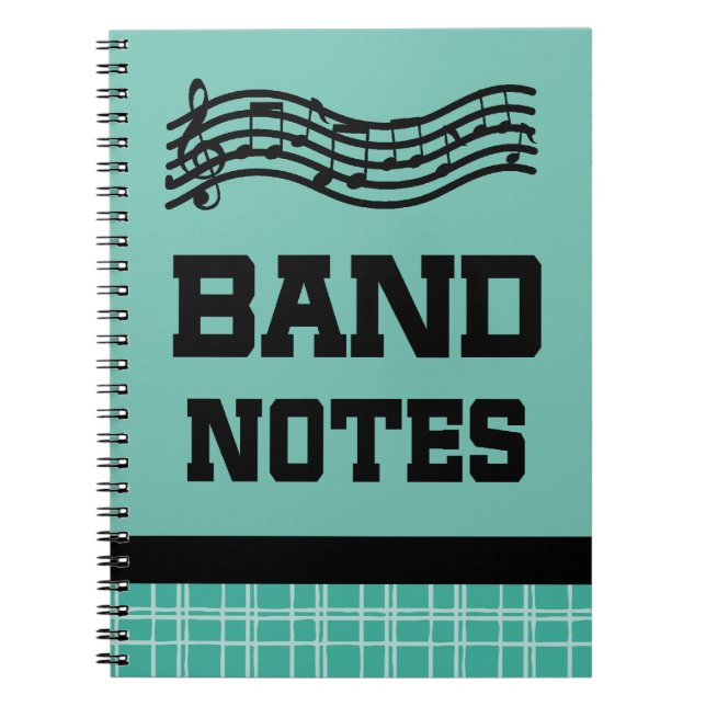 Cuaderno Notas frescas de la banda (Frente)