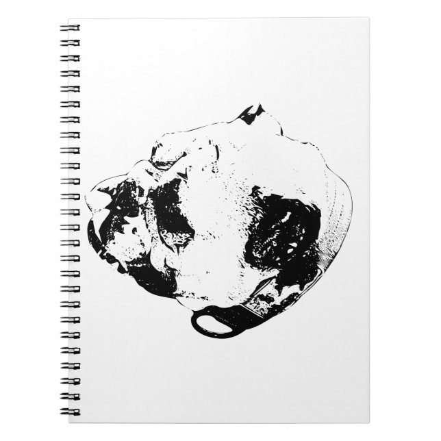 Cuaderno Notas Leales de Bulldog (Frente)